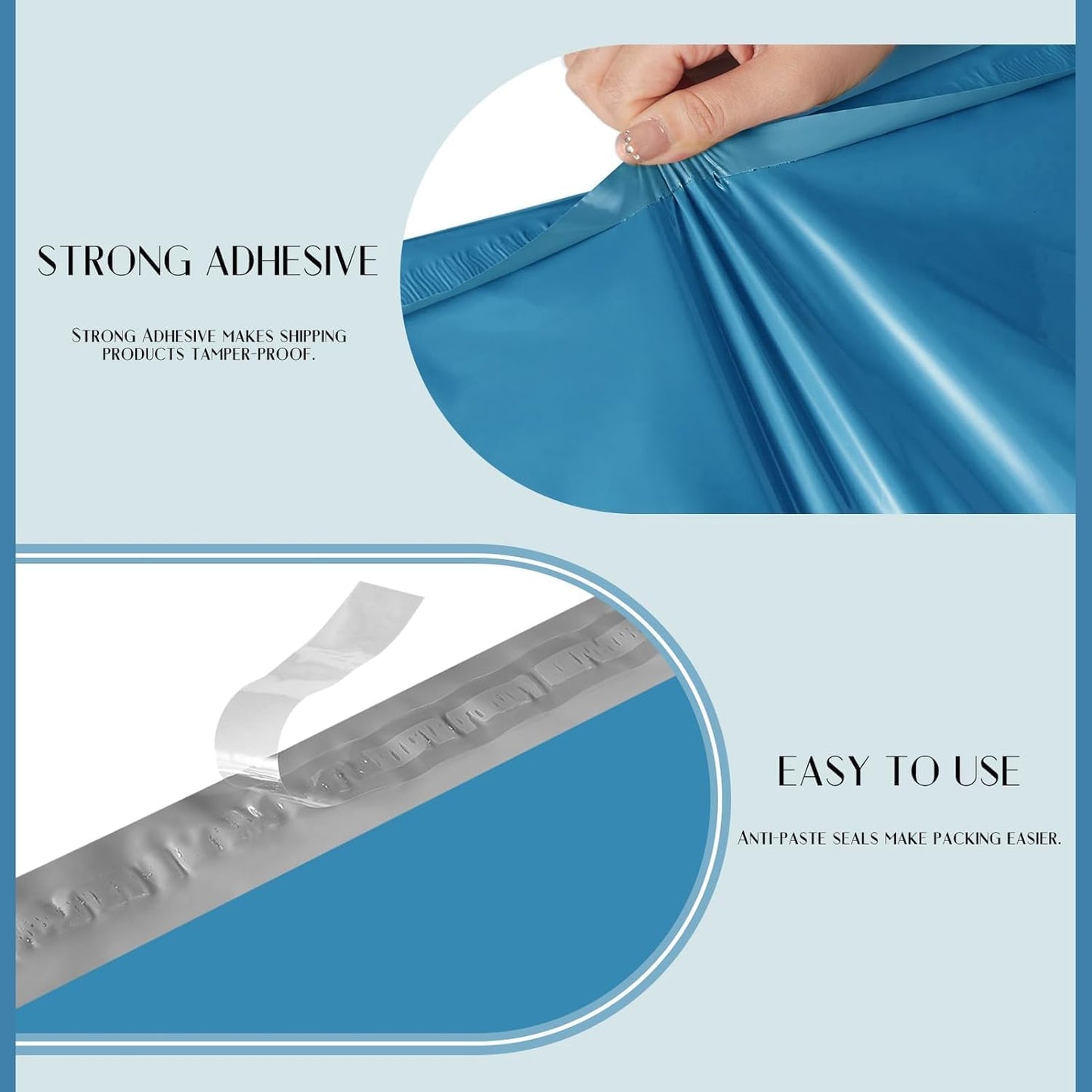 Metronic Poly Mailers 10x13 100 Pcs | Small Shipping Bags for Clothing | Mailing Bags for Small Business, Shipping Envelopes,Packing Bags in Black