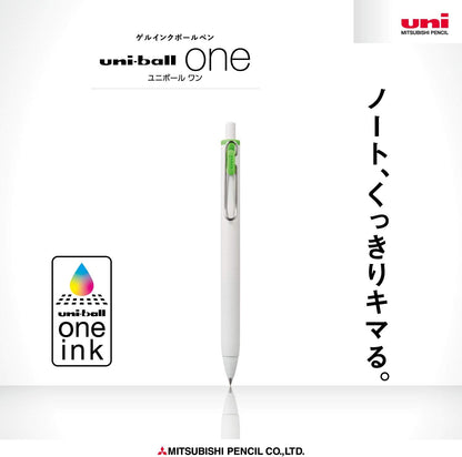 Mitsubishi Pencil Uni-Ball One Gel Ballpoint Pen Refill, 0.38, Black, 10 Pieces, Hako UMR38S.24