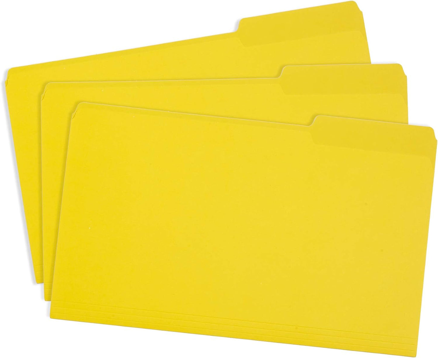 Blue Summit Supplies Blue Legal File Folders, Legal Size, 1/3 Cut Tab, Great for Organizing and Easy File Storage, File Folders 100 Count