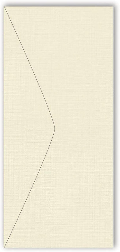 Southworth FSC Certified 55% Recycled 25% Cotton Linen Business Envelopes, #10 (4 1/8in x 9 1/2in), 24 Lb, Ivory, Box Of 250, J564-10