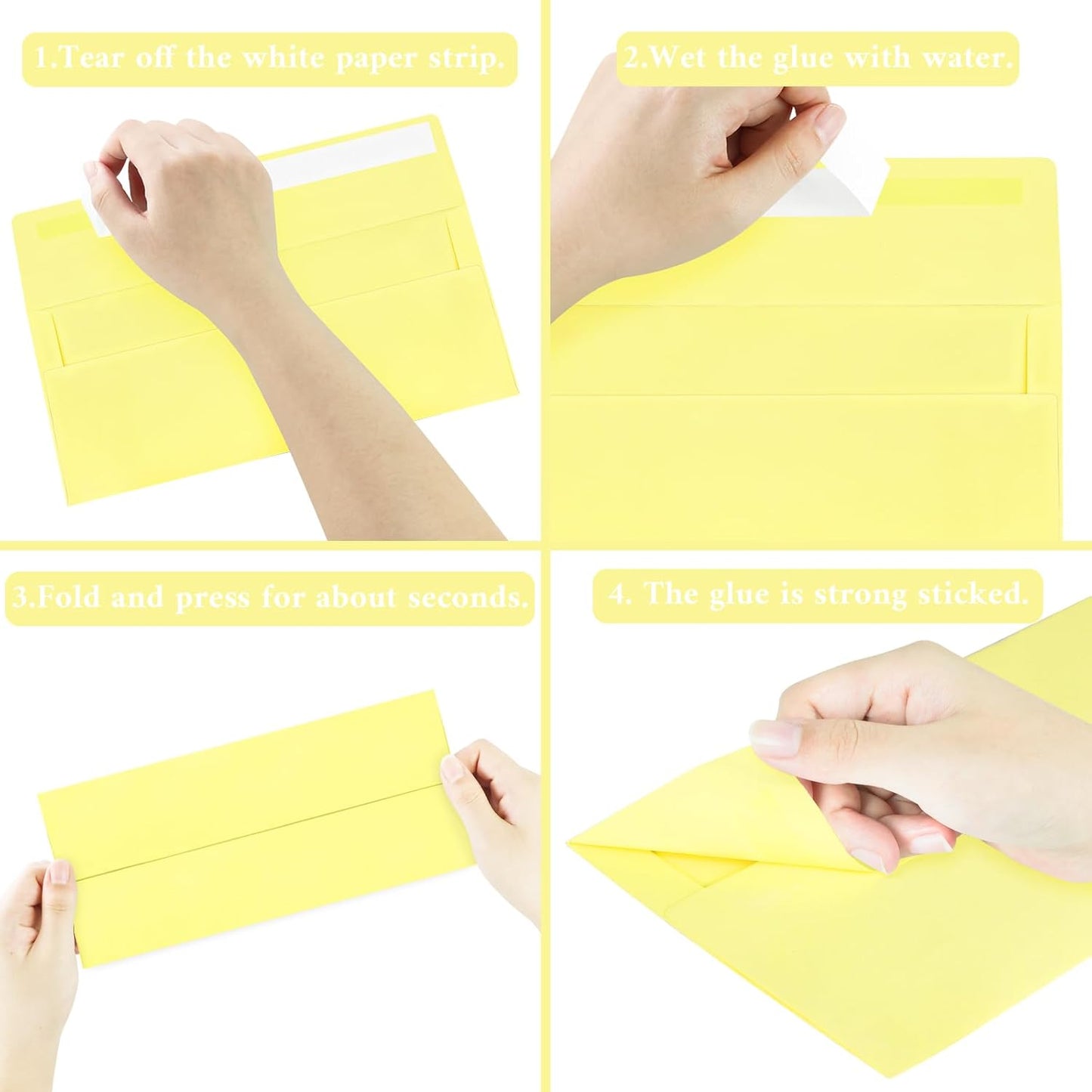 50 Pack #10 Business Envelopes, Sage Green Standard Envelopes Self Seal, Letter Size Mailing Envelopes for Checks Letters Invoices Statements Birthday Graduation Wedding, 4 1/8 x 9 1/2 Inch