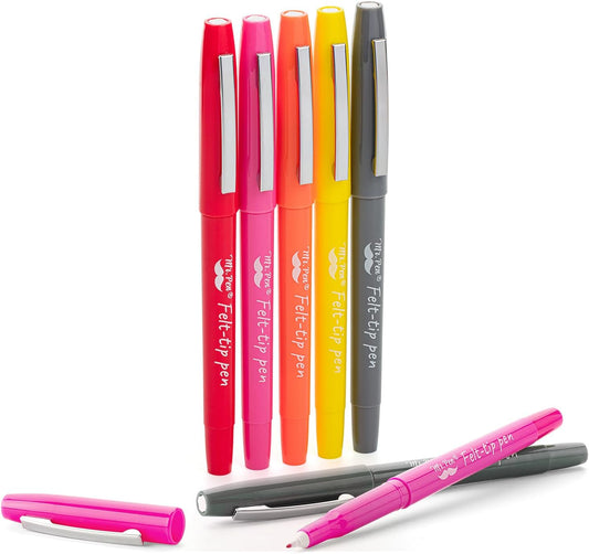 Mr. Pen- Felt Tip Pens, 16 Pack, Assorted Colors, Colored Felt Tip Pens
