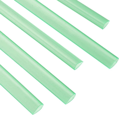 PATIKIL 30Pcs Binding Bars, 8mm Binding Bars Slide Grip 50 Sheets Capacity A4 Size Report Binder Teardrop Shape Presentation Binder for Report Cover Resume, Clear
