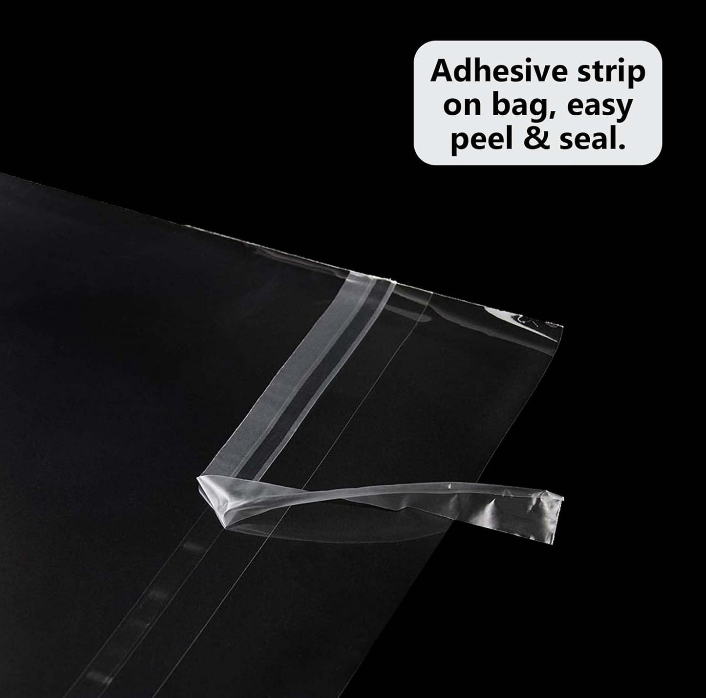 50 Pack Acid-Free Crystal Clear Sleeves Storage Bags for 8.5x11 Art Prints/Pictures/Photos/Framing Mat Mattes (Bag Size: 9"x11 3/7")
