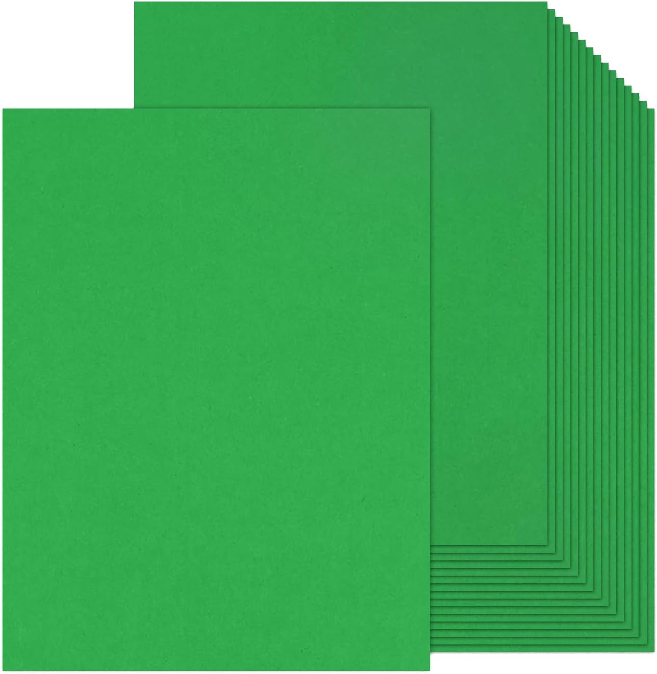 100 Sheets White Cardstock 8.5 x 11 Certificate Paper, Goefun White Card Stock Printer Paper for Invitations, Menus, Wedding, DIY Cards