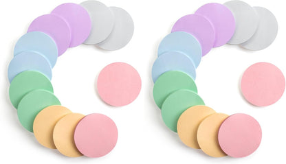 Mr. Pen- Round Sticky Notes, 2.8" Diameter, 12 Pads, 720 Sheets, Morandi Color, Sticky Notes Bulk, Self-Stick Note Pads, Perfect for Office, School, Home, Study & Organization