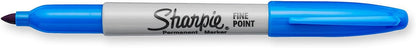 Sharpie Permanent Markers, Fine Point, Black, 12 Count