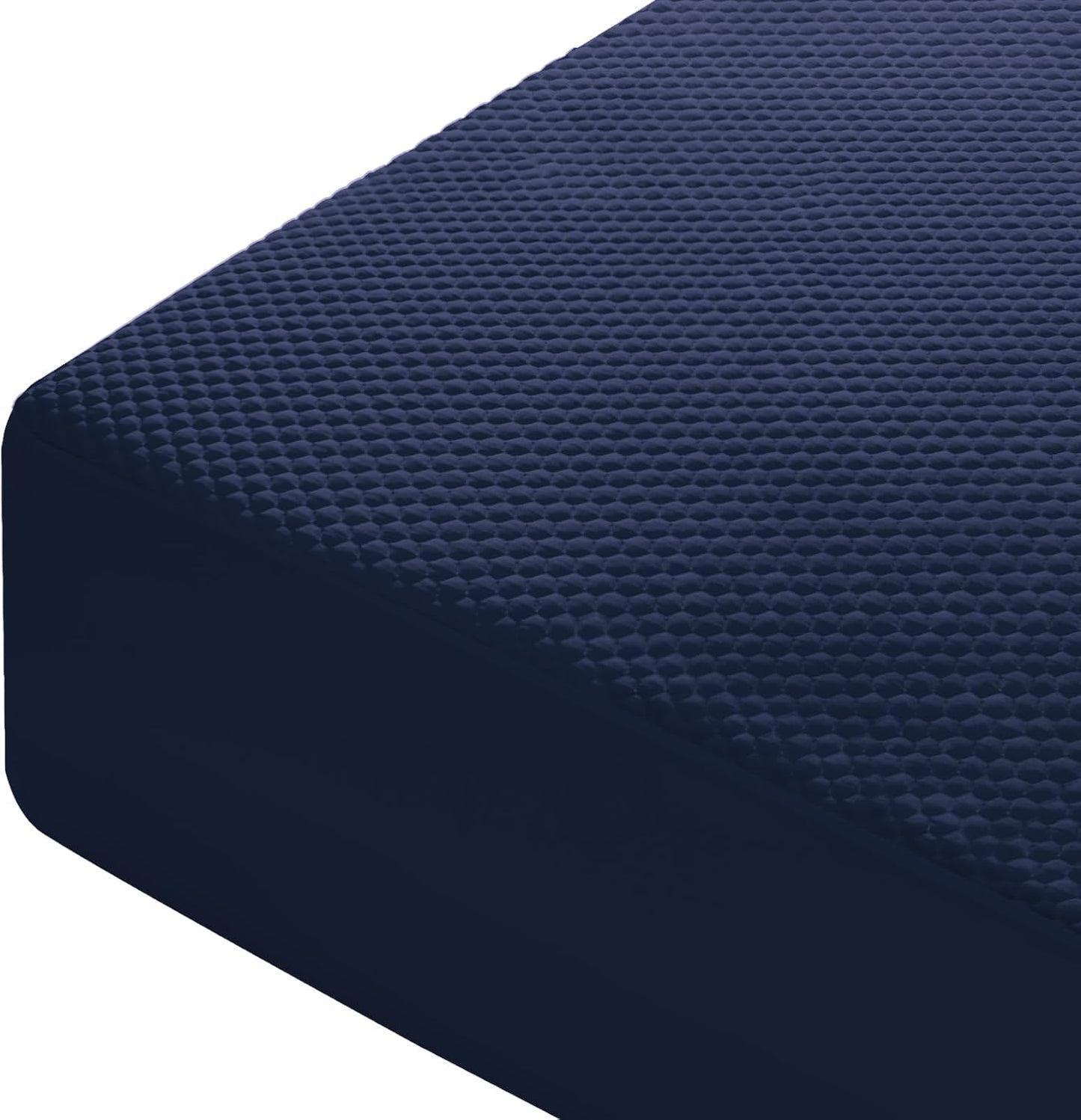 OhGeni 100% Waterproof Queen Size Mattress Protector,Soft Mattress Pad, Cooling Breathable Fitted Sheets,Washable Bed Cover,Non-Slip Deep Pocket,Noiseless for Bedroom
