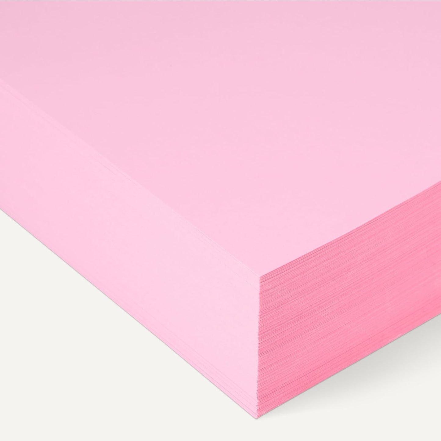 Amazon Basics 30% Recycled Color Copy Paper, 8.5" x 11", 20lb, Pastel Pink, 500 Sheets