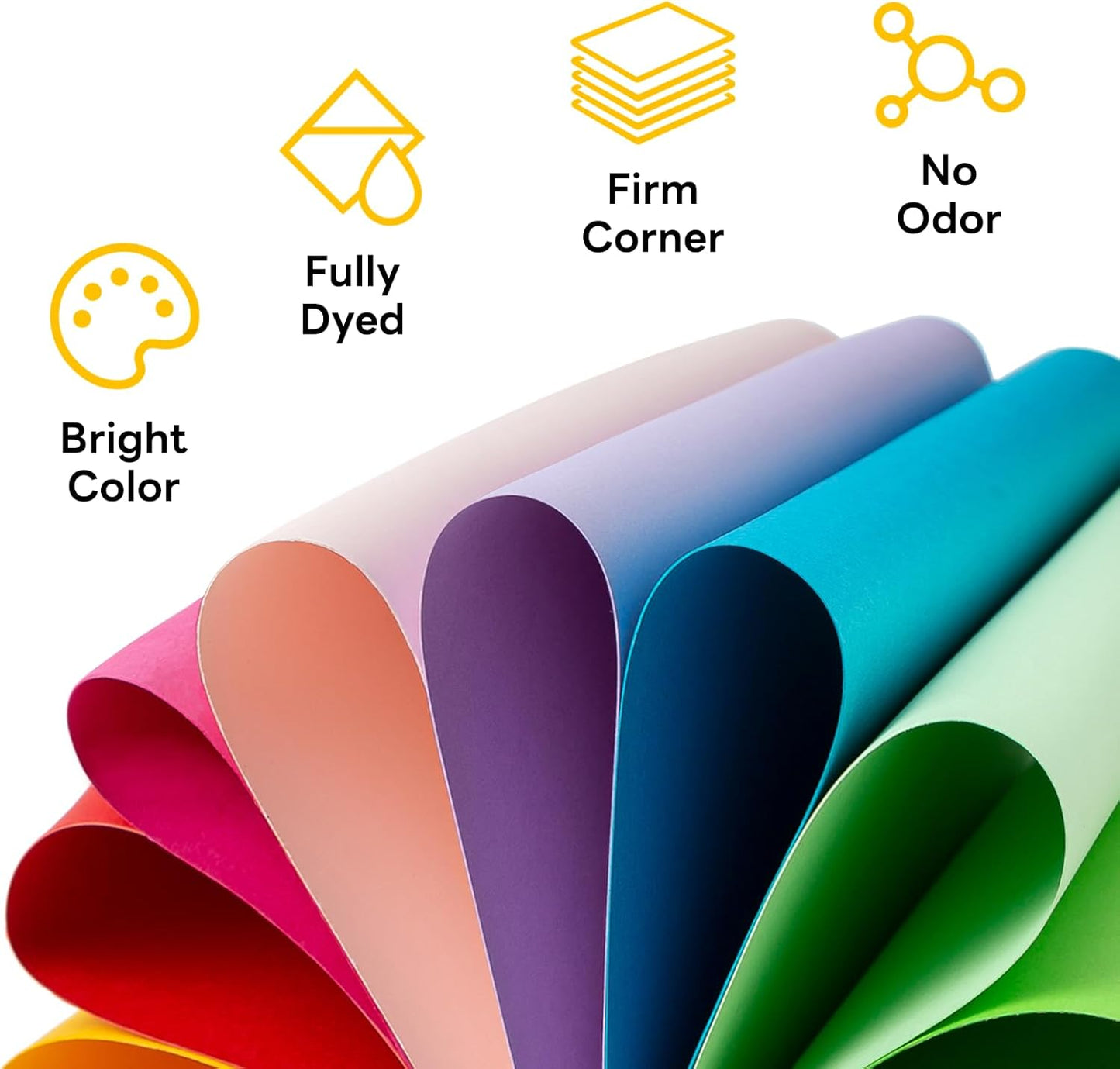 50 Sheets Cream Cardstock 8.5 x 11 Ivory Paper, Goefun Off White Card Stock Printer Paper for Cards Making, Office Printing, Wedding