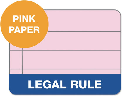 Tops Prism Writing Pads, 8-1/2" x 11-3/4", Legal Rule, Gray, Perforated, 50 Sheets, 12 Pack (63160)