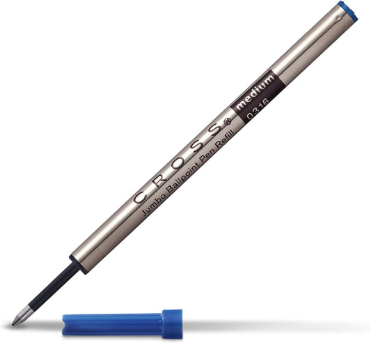 Cross Selectip Jumbo Ballpoint Pen Refill - Black - Medium - Ballpoint Pen Refill for Consistent Ink Flow - Effortless Writing - Quick-Drying Formula - Smooth Laydown - Precision Ink Output