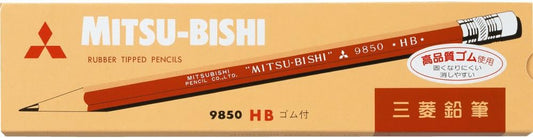 B. Toys Mitsubishi Pencil with Pencil Eraser 9850 Hardness HB K9850HB