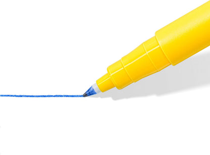 STAEDTLER 307 Noris Writing Pen - Handwriting Pens - 0.6mm Line Width - Ideal for School, Work, Office, etc (Blue)