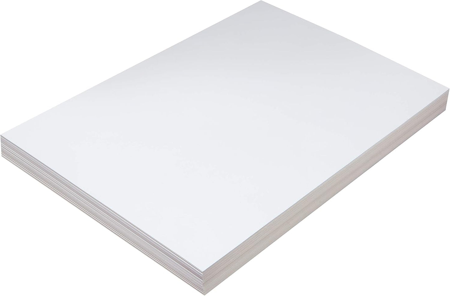 Pacon PAC5214 Tagboard, Heavyweight, 12" x 18", White, 100 Sheets