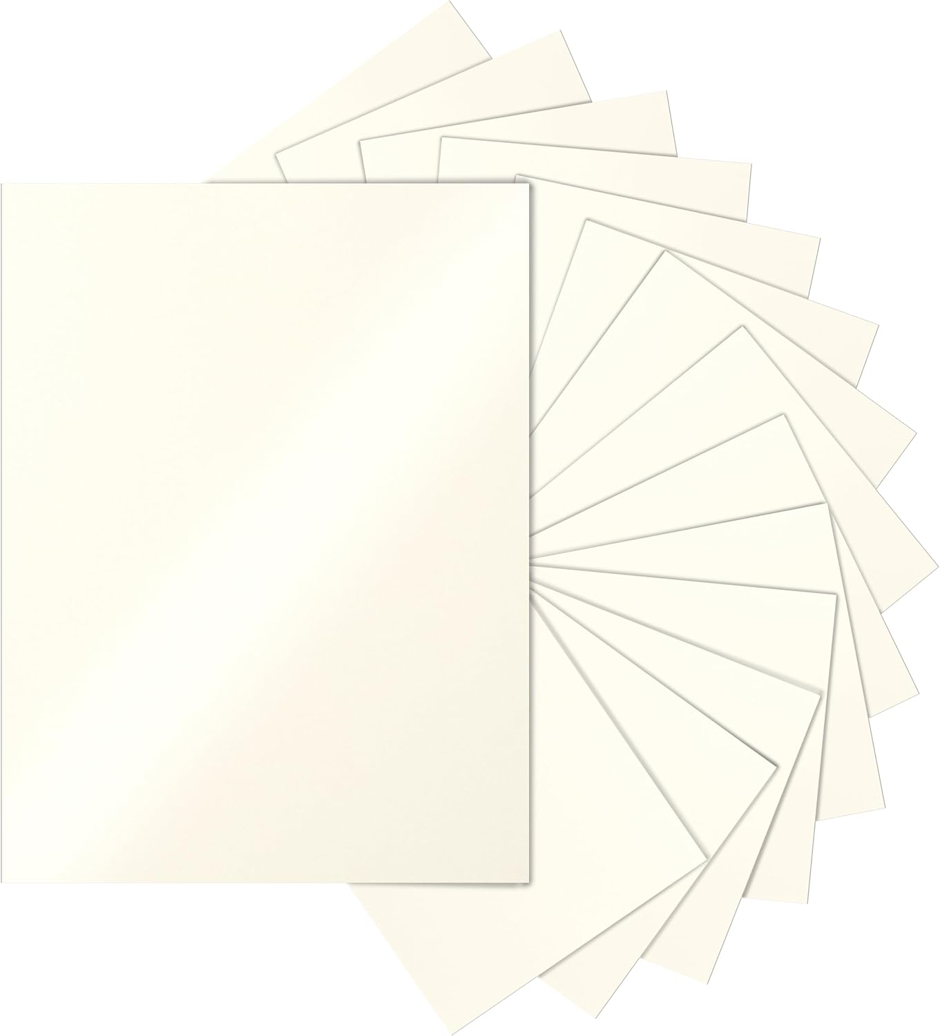 Silunkia 40 Sheets Gold Shimmer Cardstock 8.5 x 11 Certificate Paper, 75lb Craft Paper Card Stock for Cards Making, Birthday Decorations, Wedding Invitations, Greeting Cards