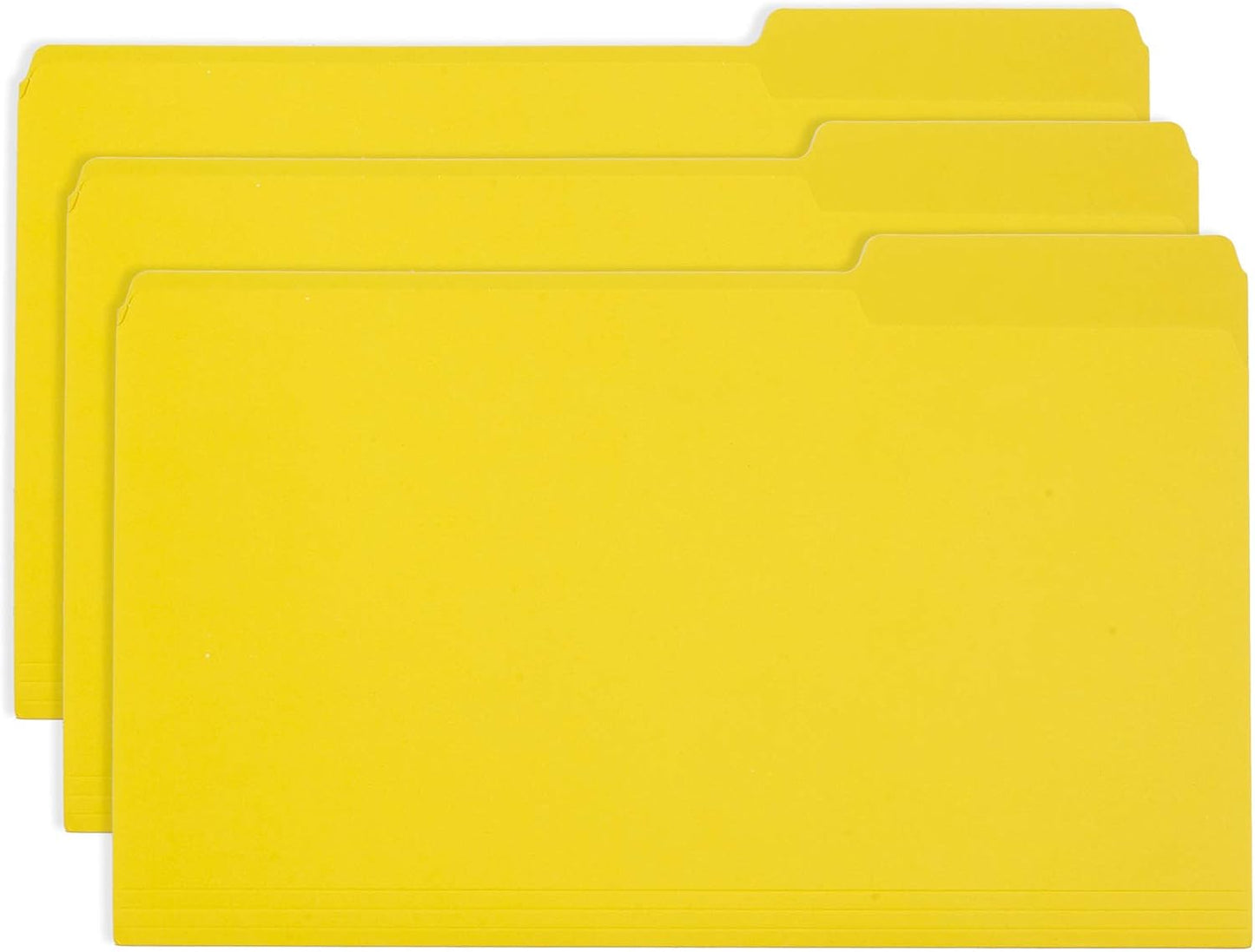 Blue Summit Supplies Blue Legal File Folders, Legal Size, 1/3 Cut Tab, Great for Organizing and Easy File Storage, File Folders 100 Count