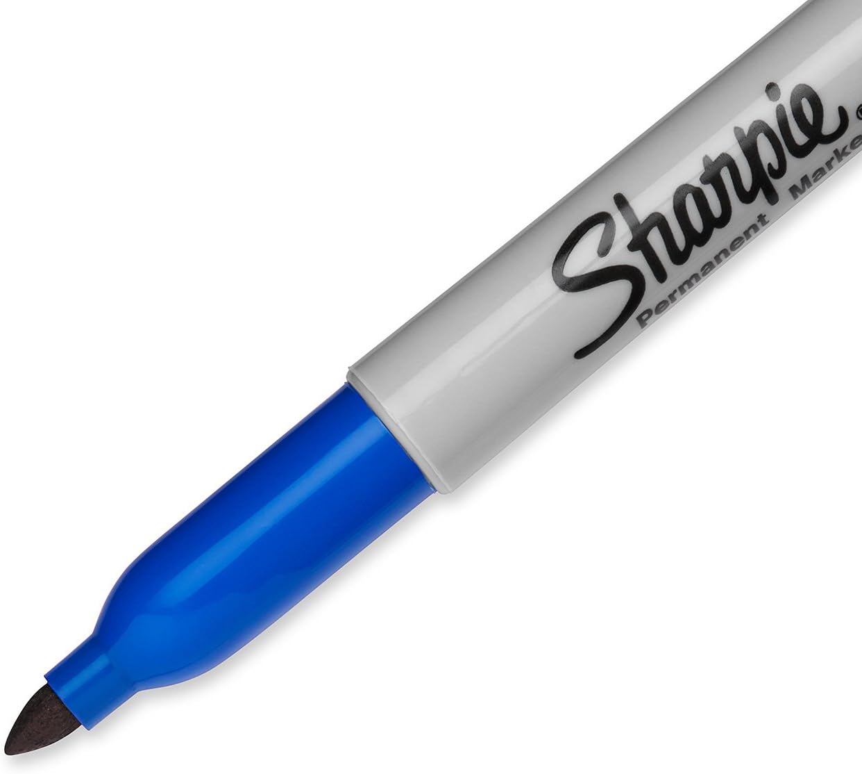 Sharpie Permanent Markers, Fine Point, Black, 12 Count