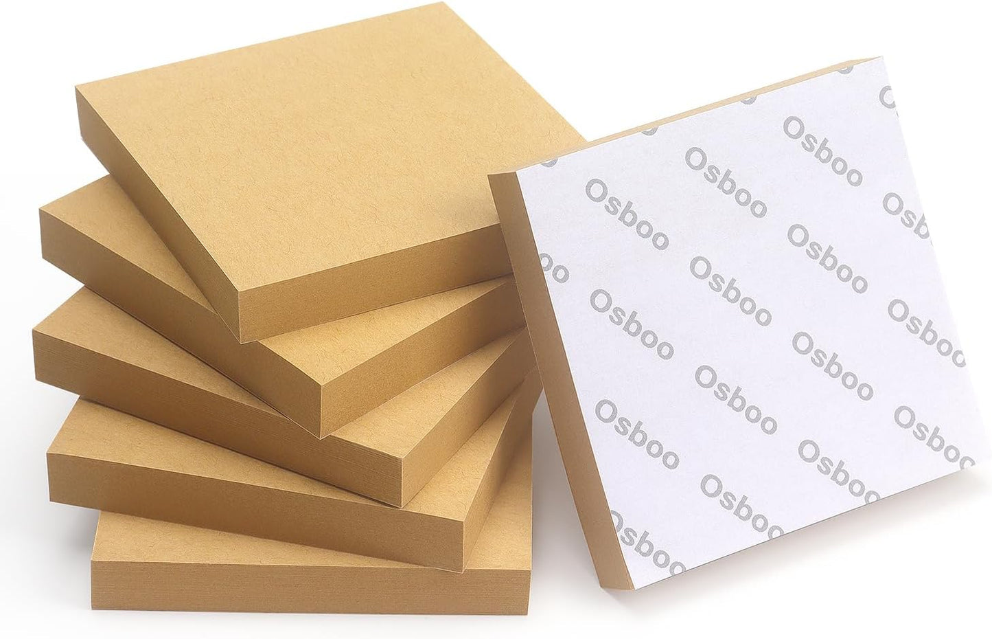 Sticky Notes 3x3 Self-Stick Notes Pads with 6 Bright Colors, Easy to Post for Office, Shool, Home, 6 Pads/Pack, 100 Sheets/Pad (Purple)