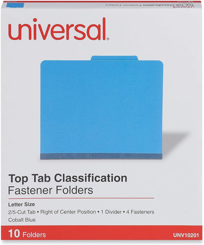 UNV10201 - Universal Pressboard Classification Folders