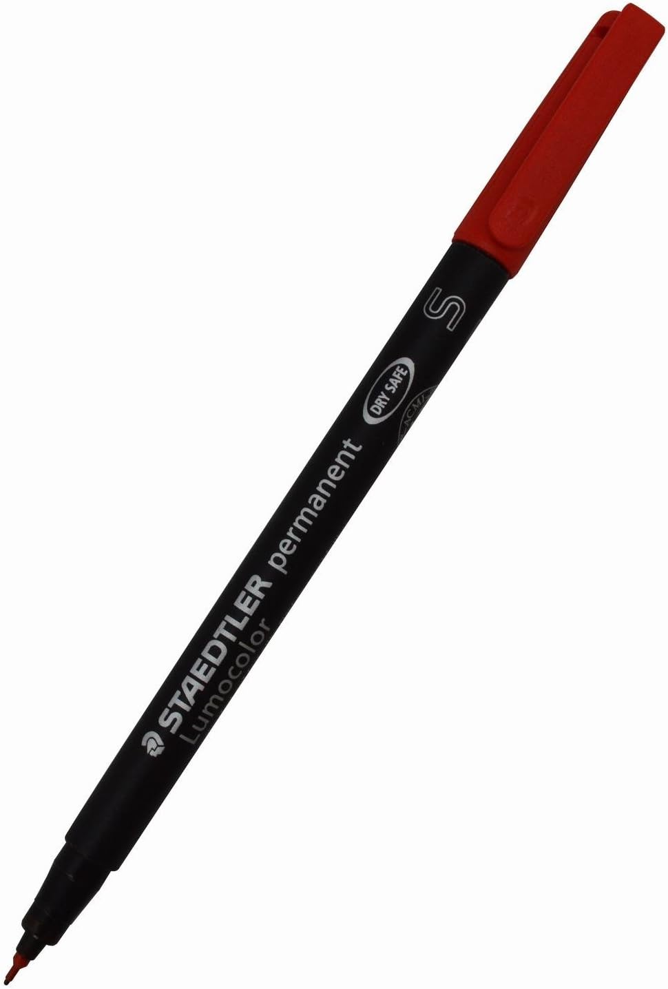 STAEDTLER Lumocolor Permanent Pen 317 Medium 1.0mm Line - Assorted Colours (Pack of 8) (317 WP8 ST), pack of 8