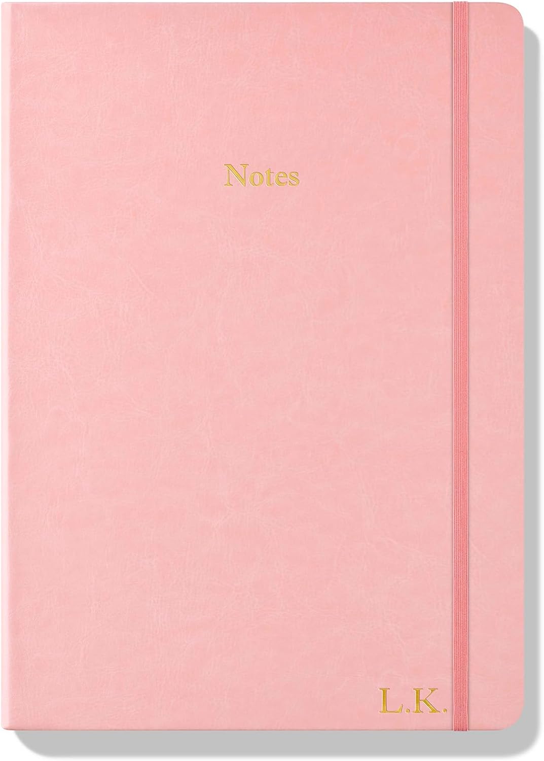 Wykeham's Executive Notebook – 8.5" x 12" – Customization Available (Personalized Black – Lined)