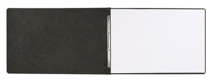 Oxford Pressboard 11" x 17" Report Cover, Presentation Cover, Resume Cover, 3" Capacity, Tape-Reinforced Side Hinge, Tabloid Size, Black (13206)