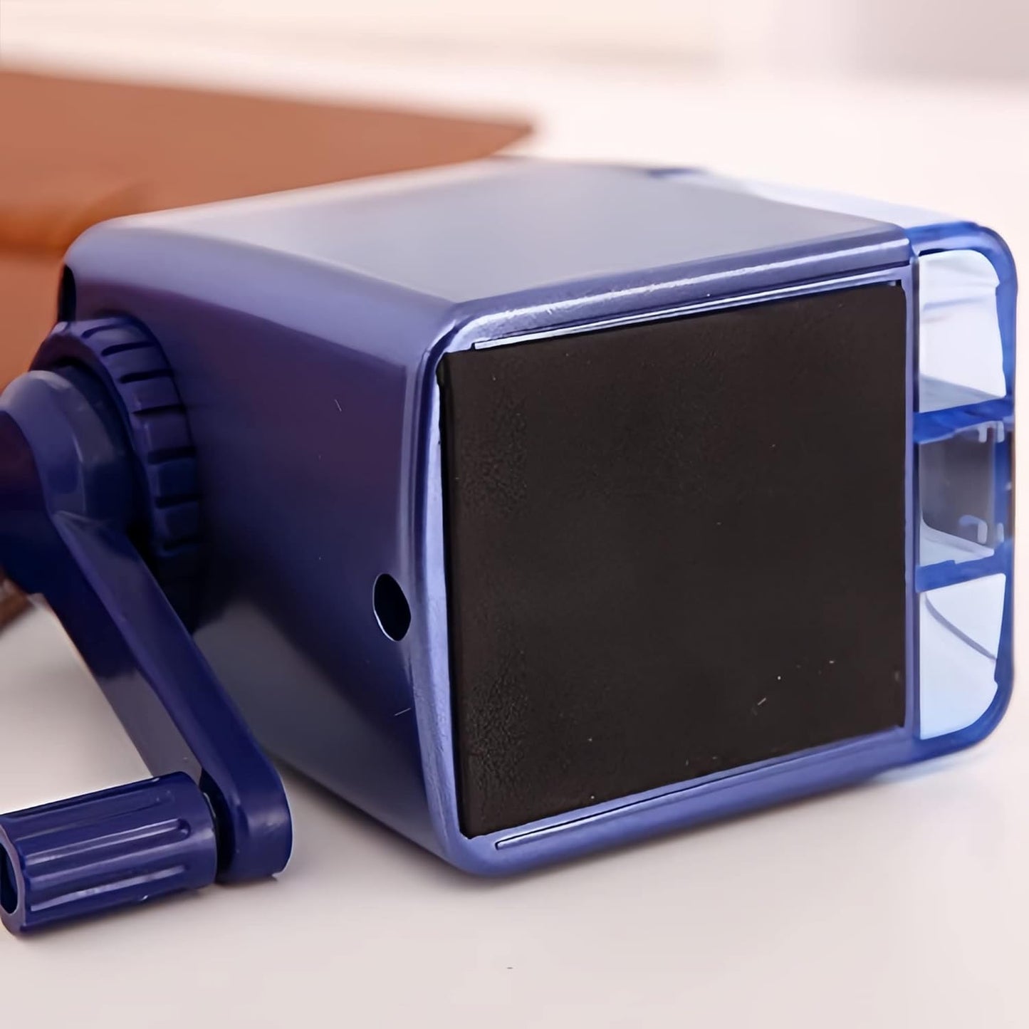 Desk Pencil Sharpener Manual Cute Rabbit Fast Sharpen Heavy Duty for Colored Pencils School Office Classroom Artists