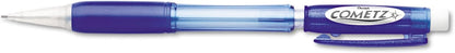 Pentel AX119C Cometz Mechanical Pencil, HB #2, .9mm, Blue (Pack of 12)