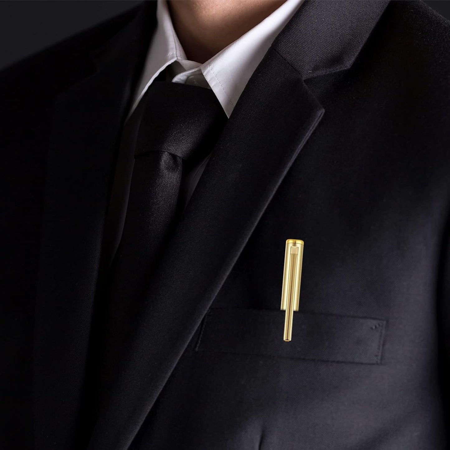 Zonon 240 Pcs Gold Metal Slim Ballpoint Pens Bulk Retractable Metallic Black Ink 1 mm Medium Point Smooth Writing Pens for Wedding Business Office Supplies Students Teachers Men Women Present