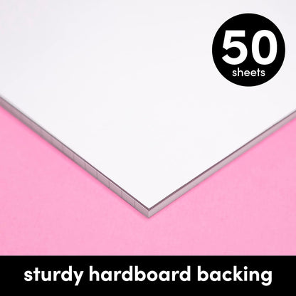 PAPERAGE Lined Legal Pads, (Rainbow), 6 Pack, 50 Sheets Each, Wide/Legal Ruled, Note Pads, Paper, 5 inches x 8 inches
