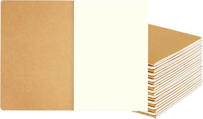 zmybcpack 12 Pack 8.5x11 inch Large Lined Notebook Journals Bulk, 32 sheets / 64 Pages, Sketchbook Composition Notebook Journals Subject Notebooks Planner for College Students Office