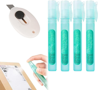 Privacy Cover Spray, 2026 Upgrade Thermal Paper Eraser Spray, 10ml Portable Privacy Information Coverage Fluid Liquid, For Permanent Erasing Receipt Shipping Label, Or Any Thermal Prints (2pcs)