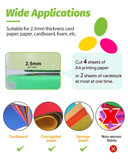 UCEC 2 Inch Circle Punch, Paper Punch, 2 Inch Hole Punch, Circle Hole Punch Cutters for Paper Crafts DIY Handmade Crafting Scrapbook Tools Cards Arts Fun Projects