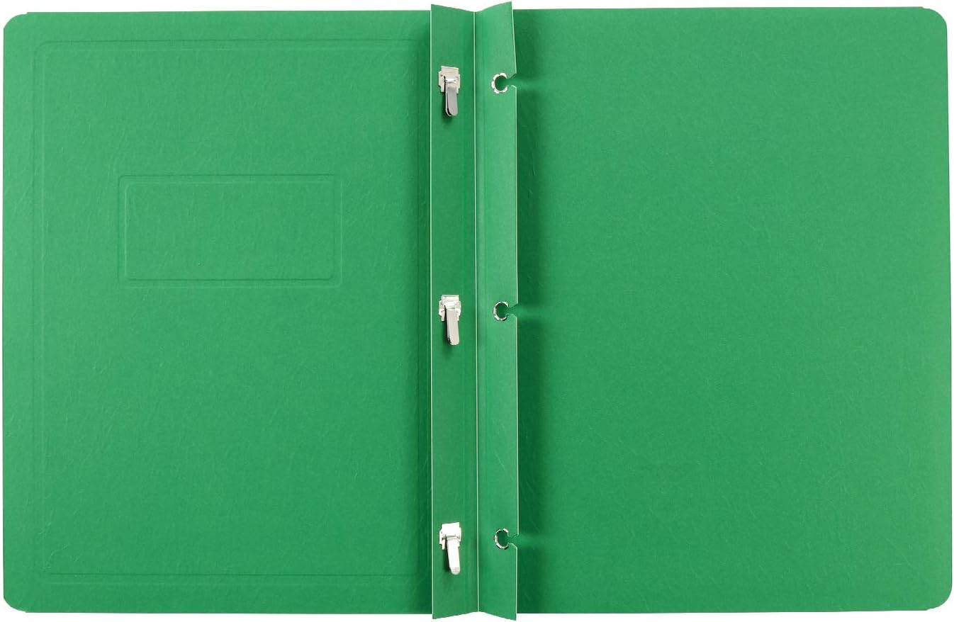 Oxford® Panel & Border Report Cover, Letter Size, Green (52503)
