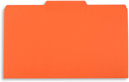 Blue Summit Supplies Blue Legal File Folders, Legal Size, 1/3 Cut Tab, Great for Organizing and Easy File Storage, File Folders 100 Count