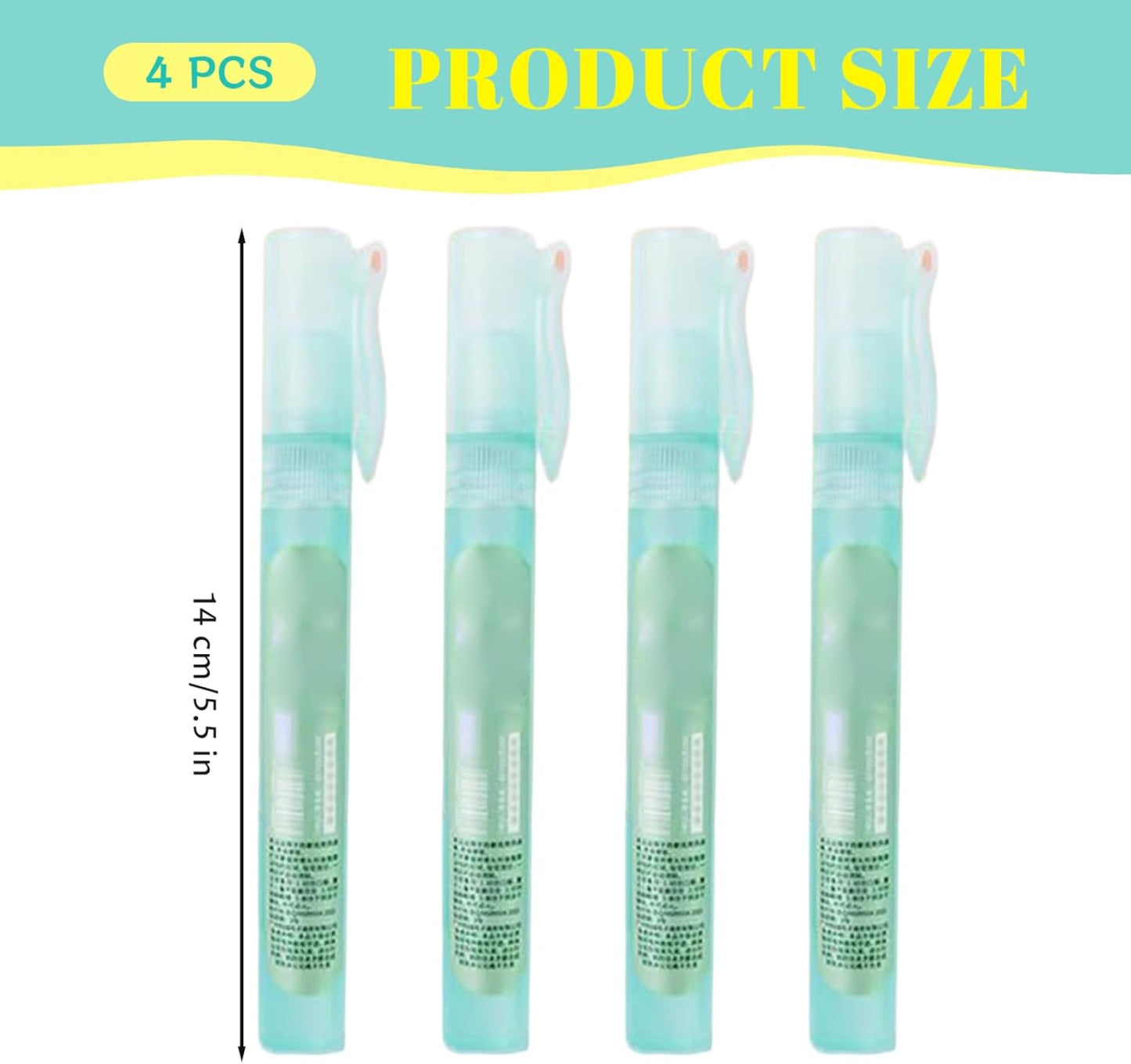 4Pcs Thermal Paper Eraser Spray, 10ml Quick Dry White Out Liquid with Lid Portable Correction Fluid for Documents Labels