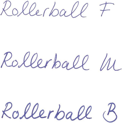 Montblanc Rollerball LeGrand Refills (F) Mystery Black 105166 – Pen Refills for Meisterstück LeGrand Rollerball Pens with a Fine Tip – 2 x Black Pen Cartridges