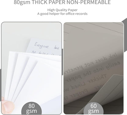QiCheng Note Pads Memo Pads Small Notepad 50 Sheets 4X6 note pad Scratch Pads for Writing Blank Scratch Pads (12)
