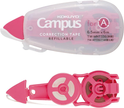 KOKUYO TW-NT305X3 Correction Tape for Campus Notes, For B Rule, 19.8 ft (6 m), Blue, Pack of 3