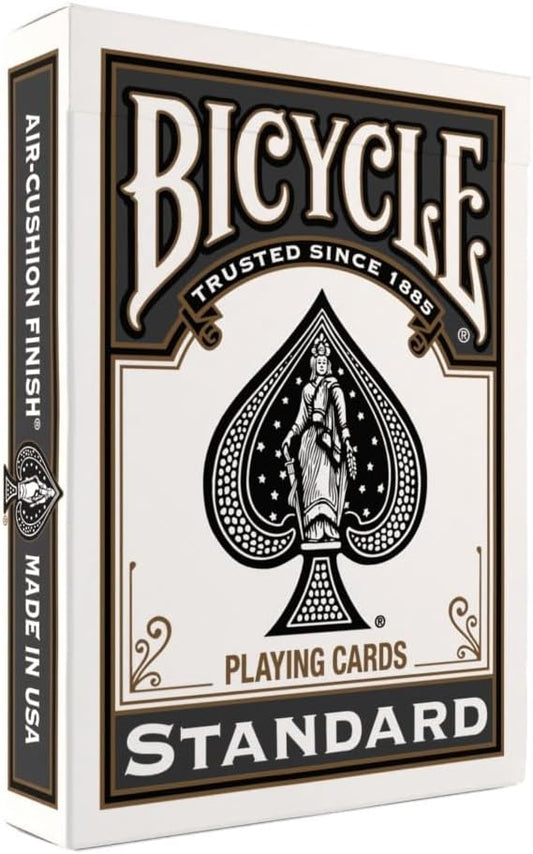 Bicycle Jumbo Index Playing Cards, 12 Pack Bulk Set of Large Print Poker Size Cards, Red & Blue Backs, for Easy Reading, Family Card Games, Classrooms, and Casino Play