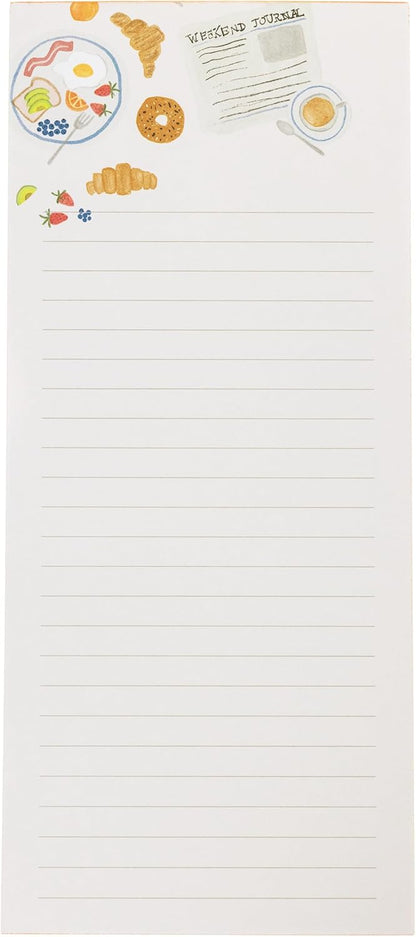 Graphique Magnetic Notepad - Peanuts Gang Grocery and Shopping List - Fun Decorative To-Do List - Perfect House Warming Gifts - 100 Tear off Sheets (4" x 9.25" x .5")