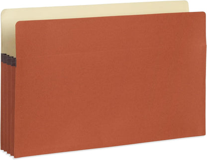 Blue Summit Expanding File Pocket Organizer, Legal Size, 5.25” Expansion – 10 Pack