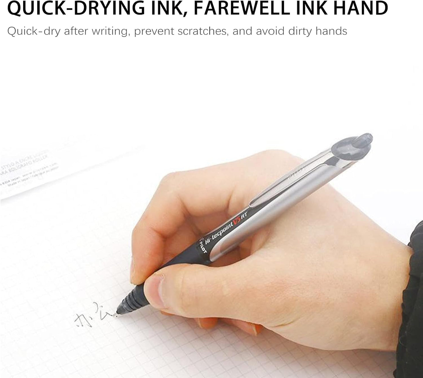 20 Pieces Ballpoint Pen Refills Black Ink 1.0mm Medium Point Smooth Writing Replacement Gel Ink Refills for Retractable Ballpoint Pen School Office Supplies