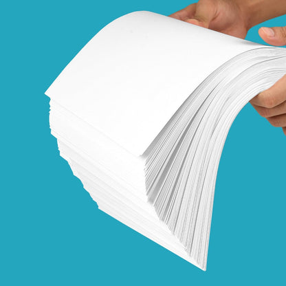 8.5" x 11" Printer Paper - 100 Sheets/200 Pages White Copy Paper, 20 lb Letter Size Papers Printing in Office/School/Home