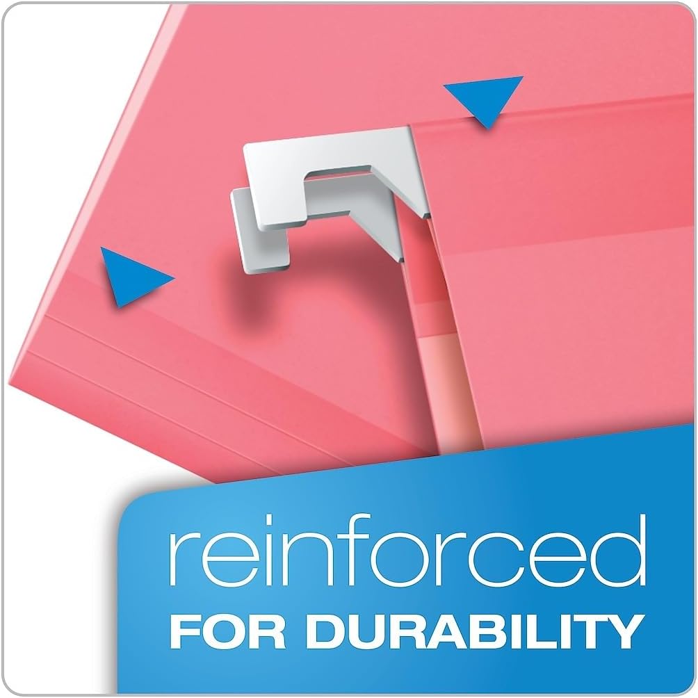 Pendaflex Hanging File Folders, Legal Size, Aqua (PFX415315AQU)