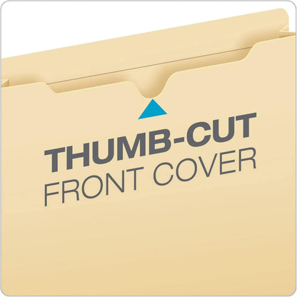 Office Depot Manila File Jackets, 1in. Expansion, 8 1/2in. x 11in., Box of 50, OD24910