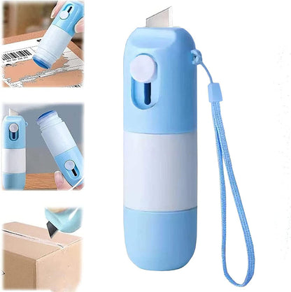 Aphro Thermal Paper Correction Fluid with Parcel Opener, 2 in 1 Anti Information Leakage Erase Device, Portable Personal Privacy Protection Artifact for Package Labels (2pcs)