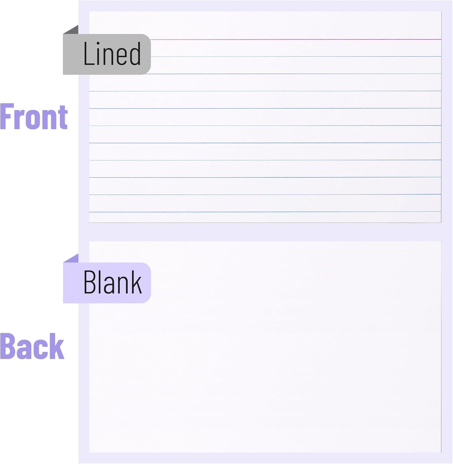 Mr. Pen- Lined Index Cards, 3x5, 100 Cards, Flash Cards, Note Cards, Index Card