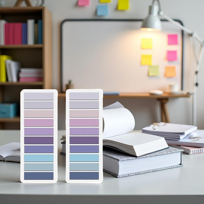 800 Pcs Purple Sticky Index Tabs, Page Markers Notes Tabs Writable and Repositionable Book Flags Tabs Strip Index Tabs for Page Marking Classify File